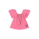 Quimby Set - Single jersey blouse and elastane jersey sho (34145 Neon Pink)