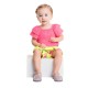 Quimby Set - Single jersey blouse and elastane jersey sho (34145 Neon Pink)