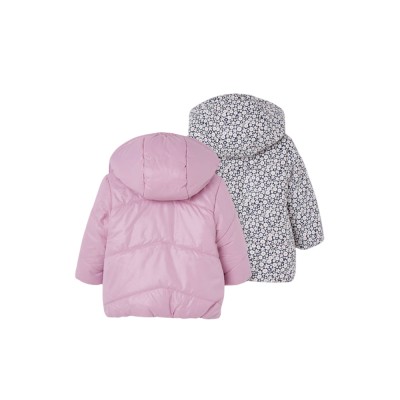 Boboli Reversible technical fabric parka for girl (344191 3970)
