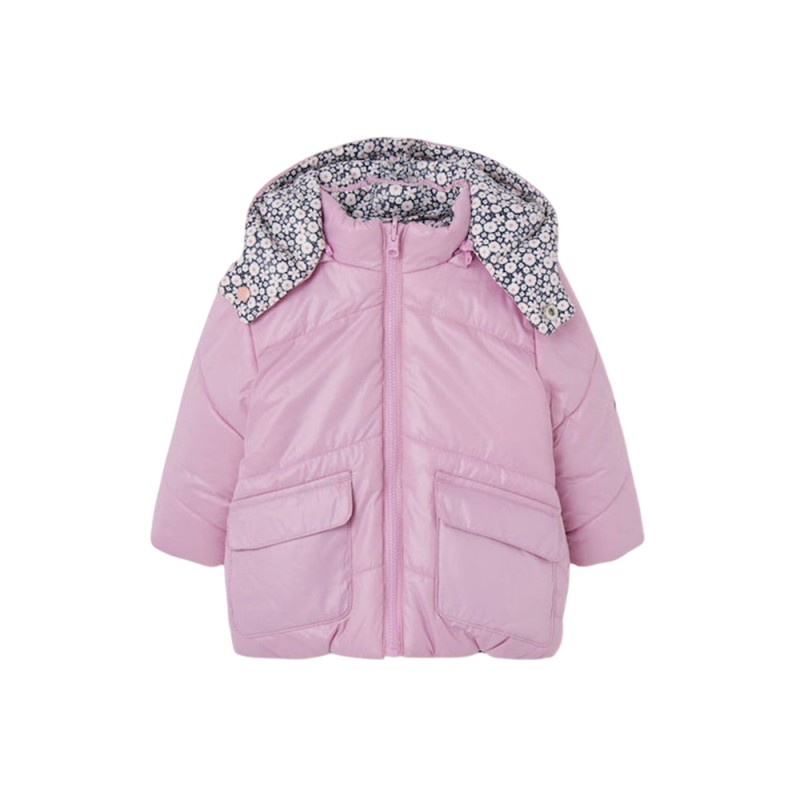 Boboli Reversible technical fabric parka for girl (344191 3970)