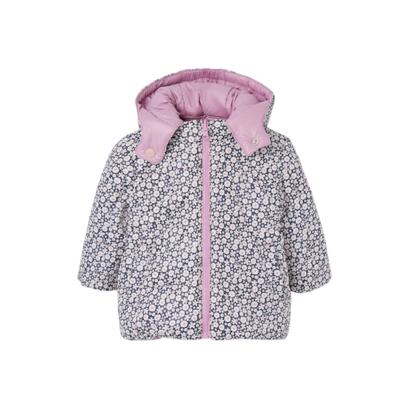 Boboli Reversible technical fabric parka for girl (344191 3970)