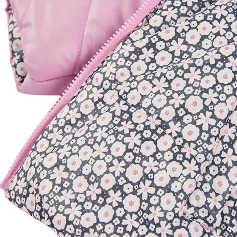 Boboli Reversible technical fabric parka for girl (344191 3970)