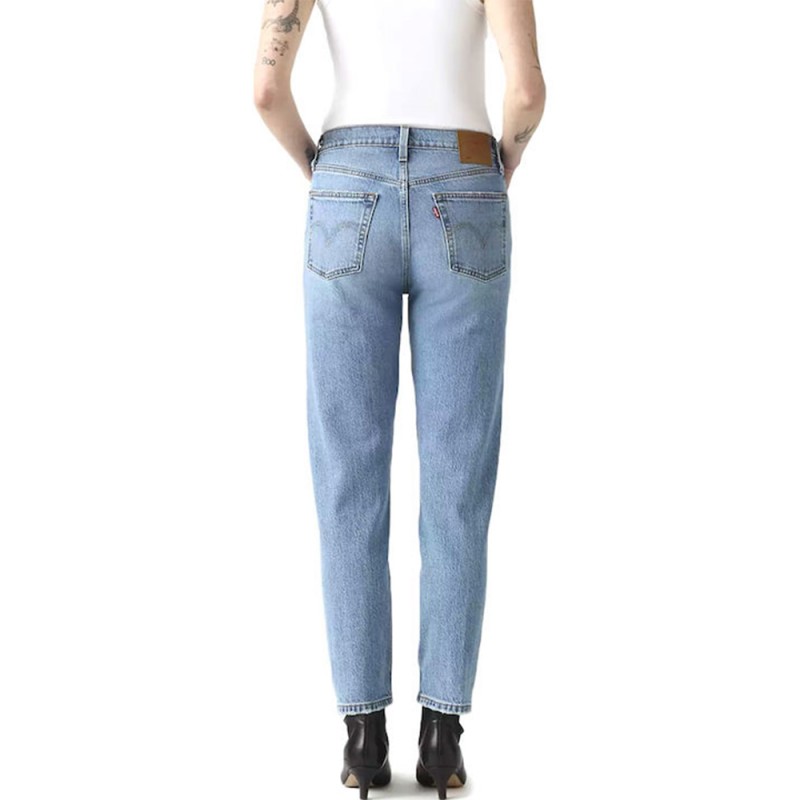 Levi's 501 CROP MED INDIGO - WORN IN (362000391 00J5)