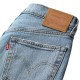 Levi's 501 CROP MED INDIGO - WORN IN (362000391 00J5)