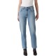 Levi's 501 CROP MED INDIGO - WORN IN (362000391 00J5)