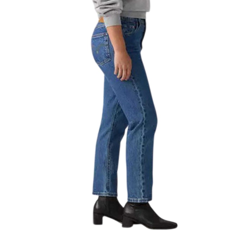 Levi's 501 CROP MED INDIGO - FLAT FINISH (362000410 00J2)