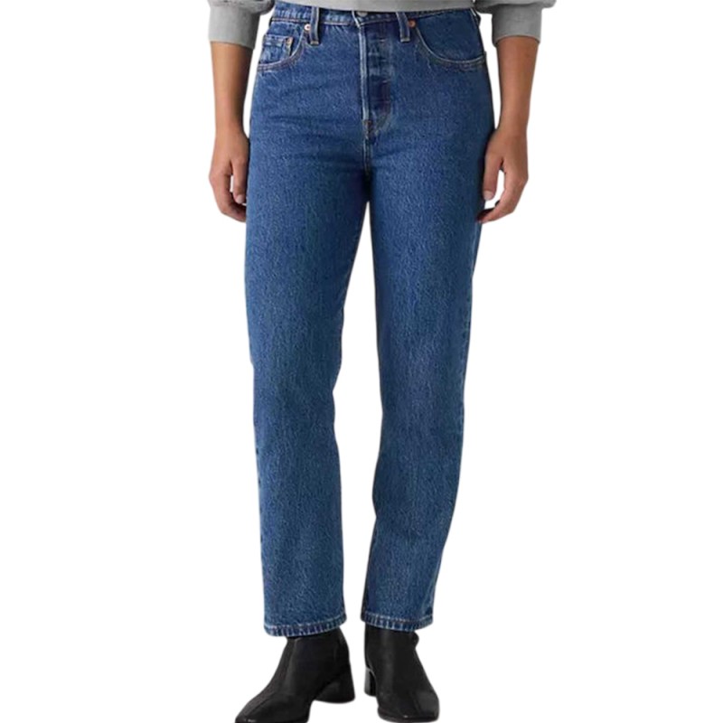 Levi's 501 CROP MED INDIGO - FLAT FINISH (362000410 00J2)