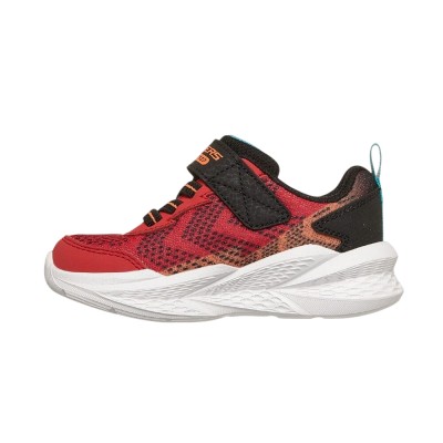 Skechers Lighted Gore & Strap Sneaker W/ Textured Midsole (401490N RDBK) Skechers Lighted Gore & Strap Sneaker W/ Textured Midsole (401490N RDBK)