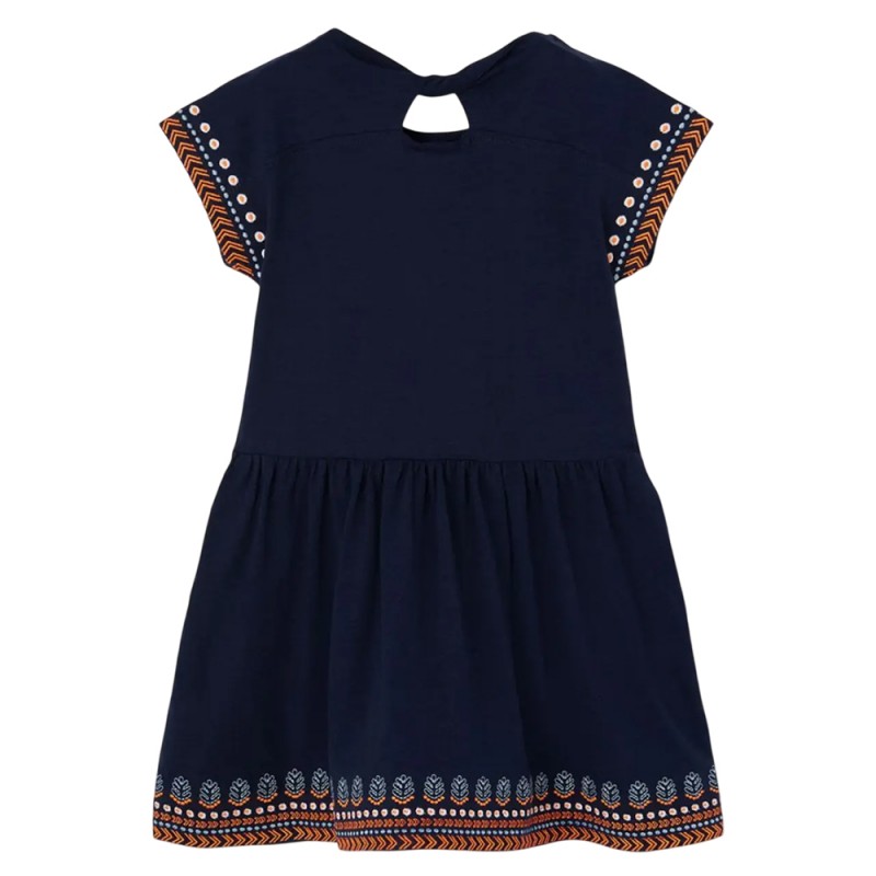 Boboli Knit dress flame for girl -BCI (403120 2440)
