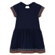 Boboli Knit dress flame for girl -BCI (403120 2440)