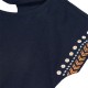 Boboli Knit dress flame for girl -BCI (403120 2440)