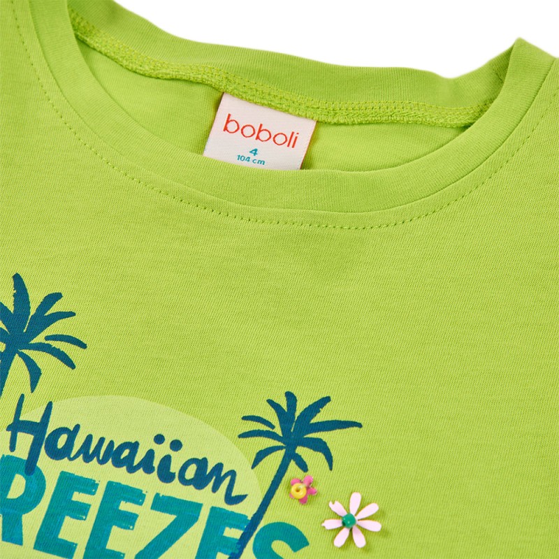 Boboli Knit t-Shirt for girl -BCI (413110 4527)
