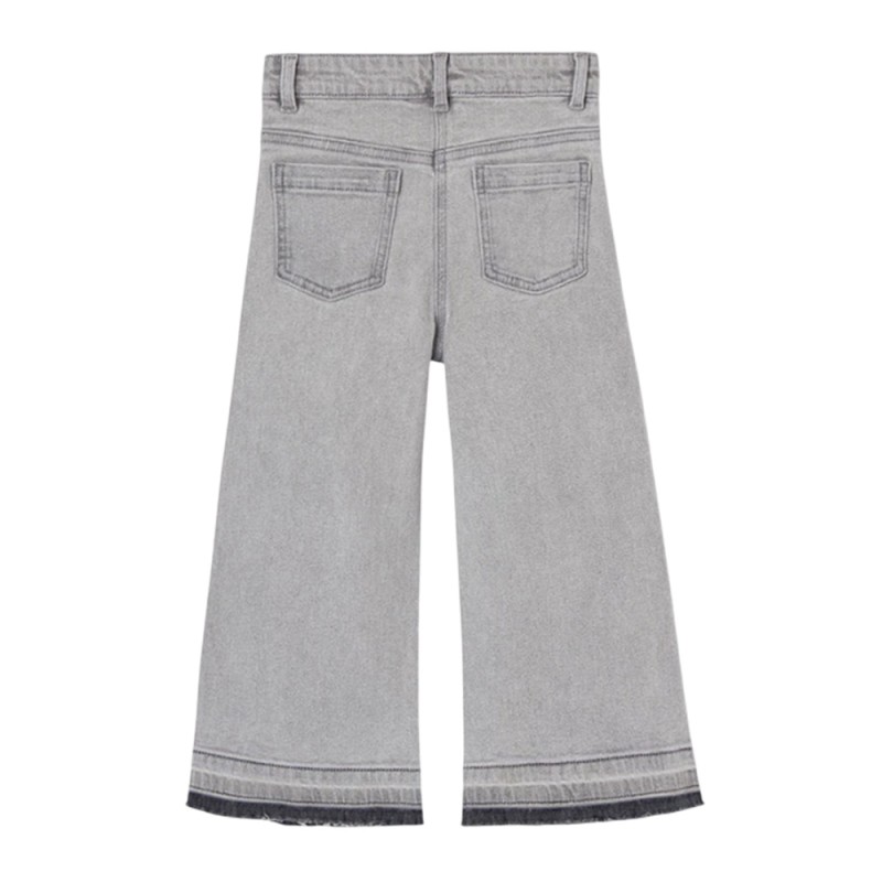 Boboli Denim stretch trousers for girl -BCI (414032 GREY)