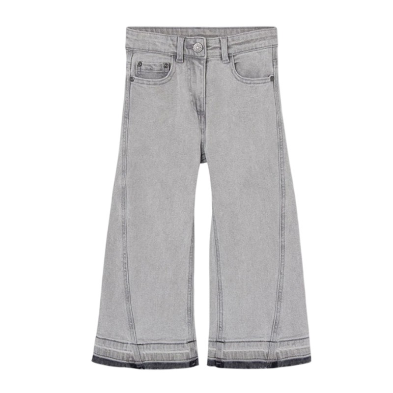 Boboli Denim stretch trousers for girl -BCI (414032 GREY)