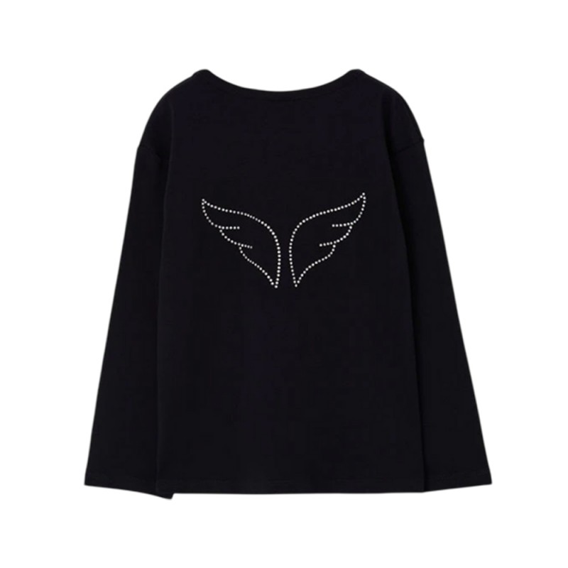 Boboli Stretch knit t-Shirt for girl -BCI (434001 890)