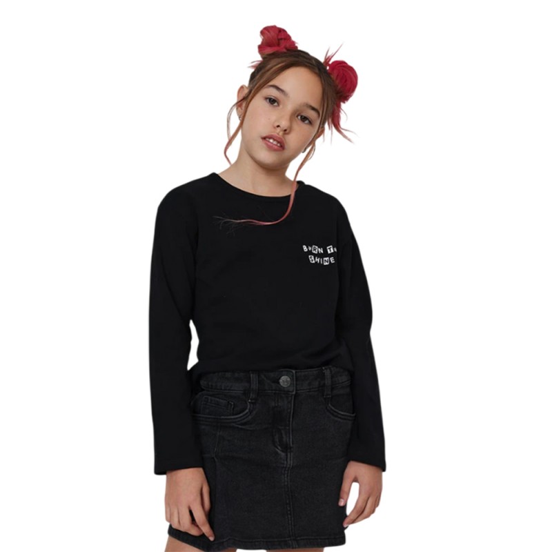 Boboli Stretch knit t-Shirt for girl -BCI (434001 890)