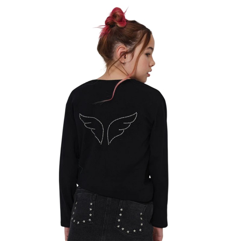 Boboli Stretch knit t-Shirt for girl -BCI (434001 890)