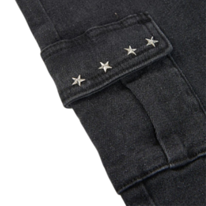 Boboli Denim trousers for girl -BCI (434089 BLACK)