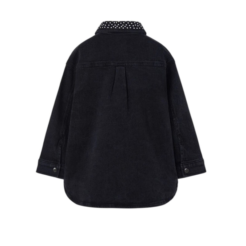 Boboli Denim dress for girl -BCI (434135 BLACK)