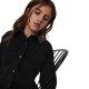 Boboli Denim dress for girl -BCI (434135 BLACK)