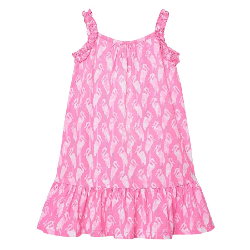 Boboli Knit dress printed for girl -BCI (443056 9790)