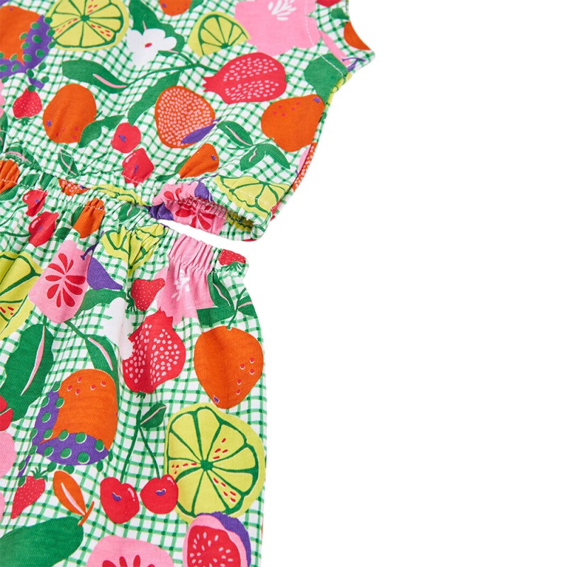 Boboli Knit dress fruits for girl -BCI (453002 9791)