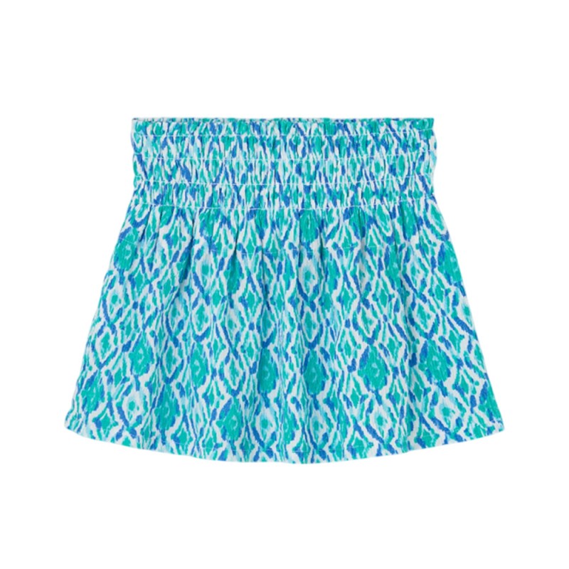 Boboli Skirt bambula printed for girl -BCI (463014 9792)