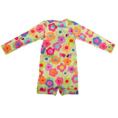 Up Baby UPF 50+ SUN PROTECTION ROMPER (46508 Neon Green)