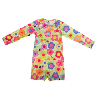 Up Baby UPF 50+ SUN PROTECTION ROMPER (46508 Neon Green)