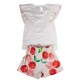 Up Baby SET - SINGLE JERSEY BLOUSE AND VISCOSE & LINEN WOV (46569 Off White)