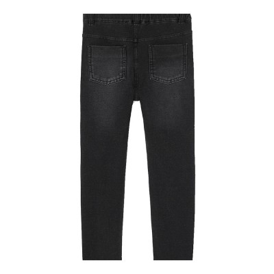 Boboli Fleece denim trousers for girl -BCI (490722 BLACK)
