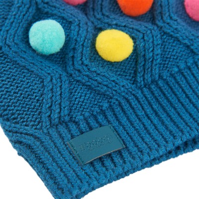 Boboli Knitwear hat polka dot for girl -BCI (494120 4632)