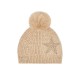Boboli Knitwear hat star for girl (494153 GOLD)
