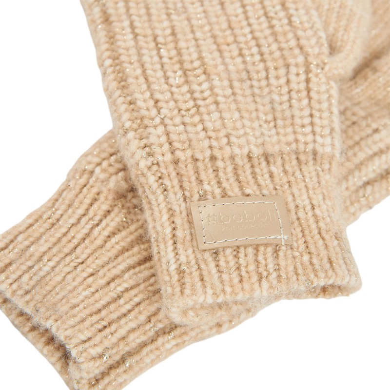 Boboli Knitwear gloves star for girl (494175 GOLD)