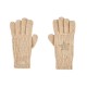 Boboli Knitwear gloves star for girl (494175 GOLD)