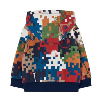 Boboli Fleece jacket printed for boy -BCI (504076 9958)