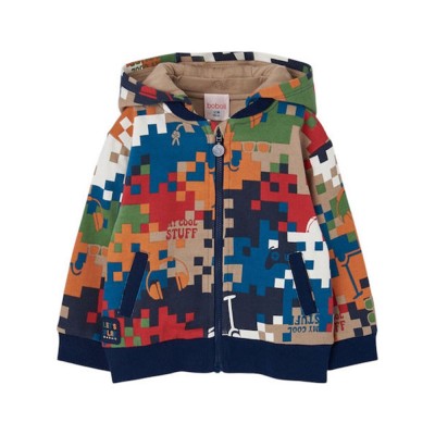 Boboli Fleece jacket printed for boy -BCI (504076 9958)