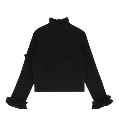 Angel's Face ELMA L/SLEEVE RIBBED JUMPER (5056440799 BLACK) Angel's Face ELMA L/SLEEVE RIBBED JUMPER (5056440799 BLACK)