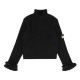 Angel's Face ELMA L/SLEEVE RIBBED JUMPER (5056440799 BLACK)