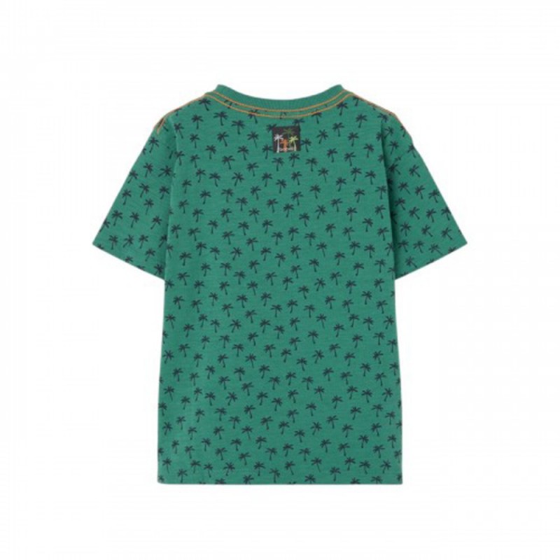 Boboli Knit t-Shirt flame for boy -BCI (513133 9863)