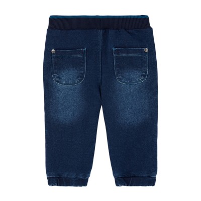 Boboli Denim trousers knit for boy -BCI (524023 DARKB) Boboli Denim trousers knit for boy -BCI (524023 DARKB)