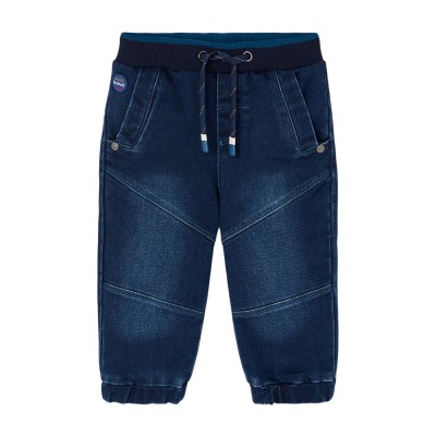 Boboli Denim trousers knit for boy -BCI (524023 DARKB)