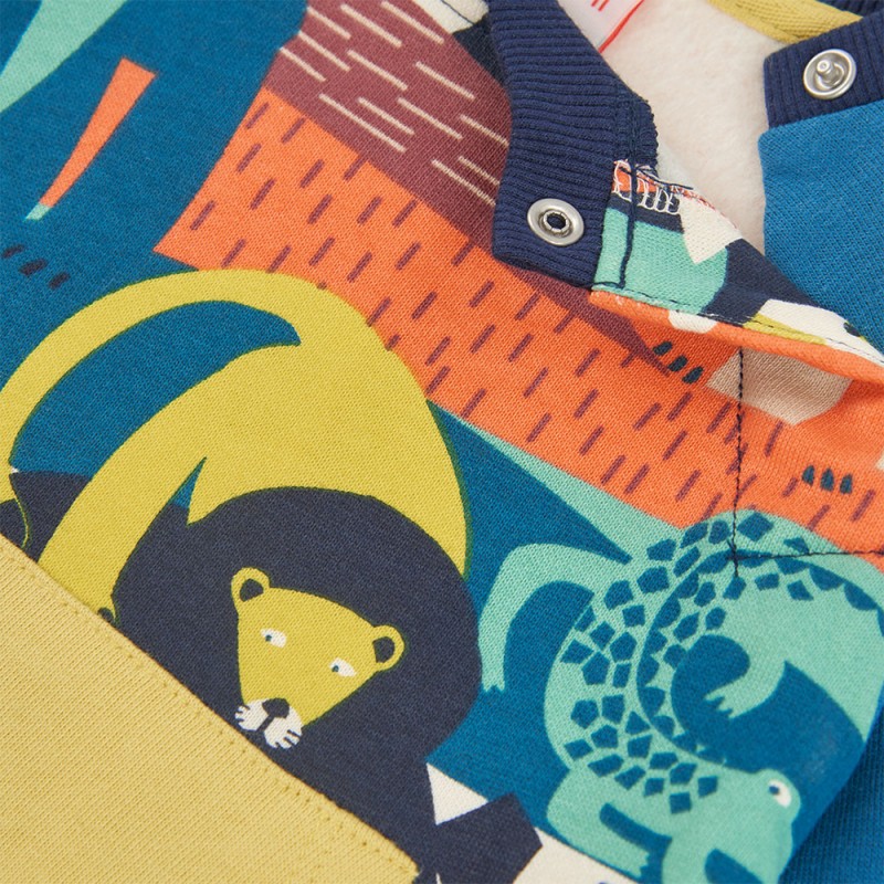 Boboli Fleece sweatshirt printed for boy -BCI (524034 9961)