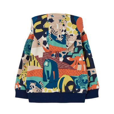Boboli Fleece jacket printed for boy -BCI (524135 9961)