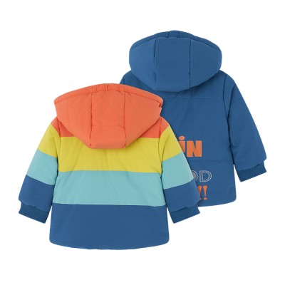 Boboli Reversible technical fabric parka for boy (524146 4632)