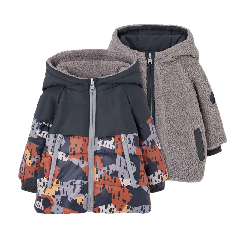 Boboli Reversible technical fabric parka for boy -BCI (534158 9963)