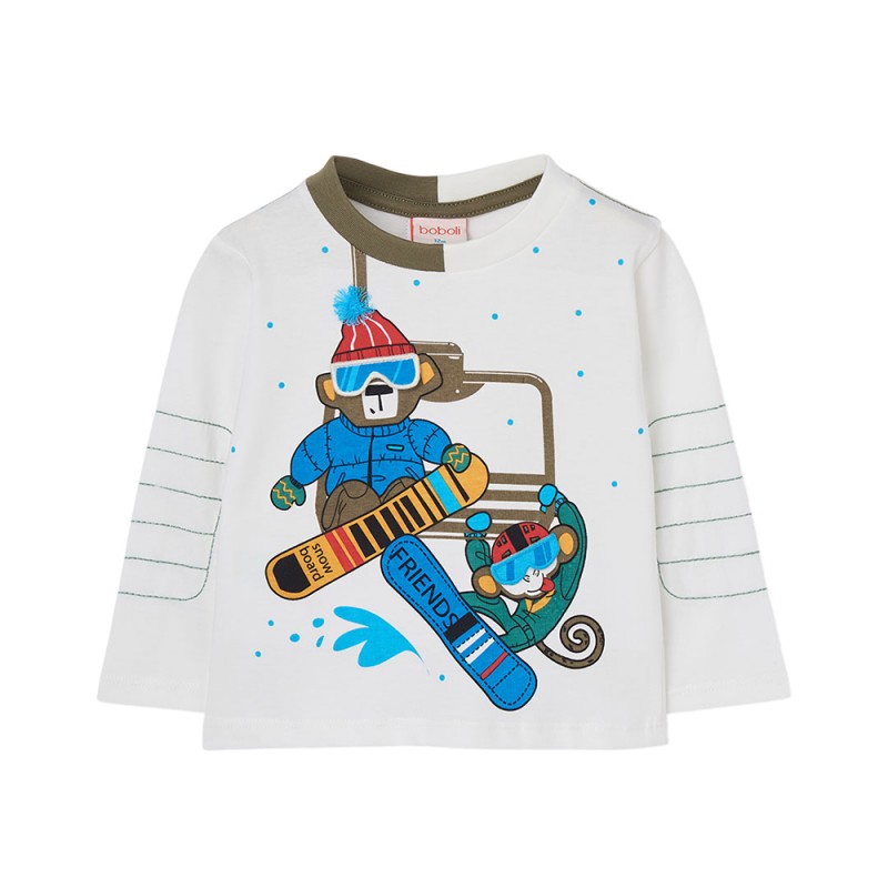 Boboli Knit t-Shirt for boy -BCI (544014 1111)