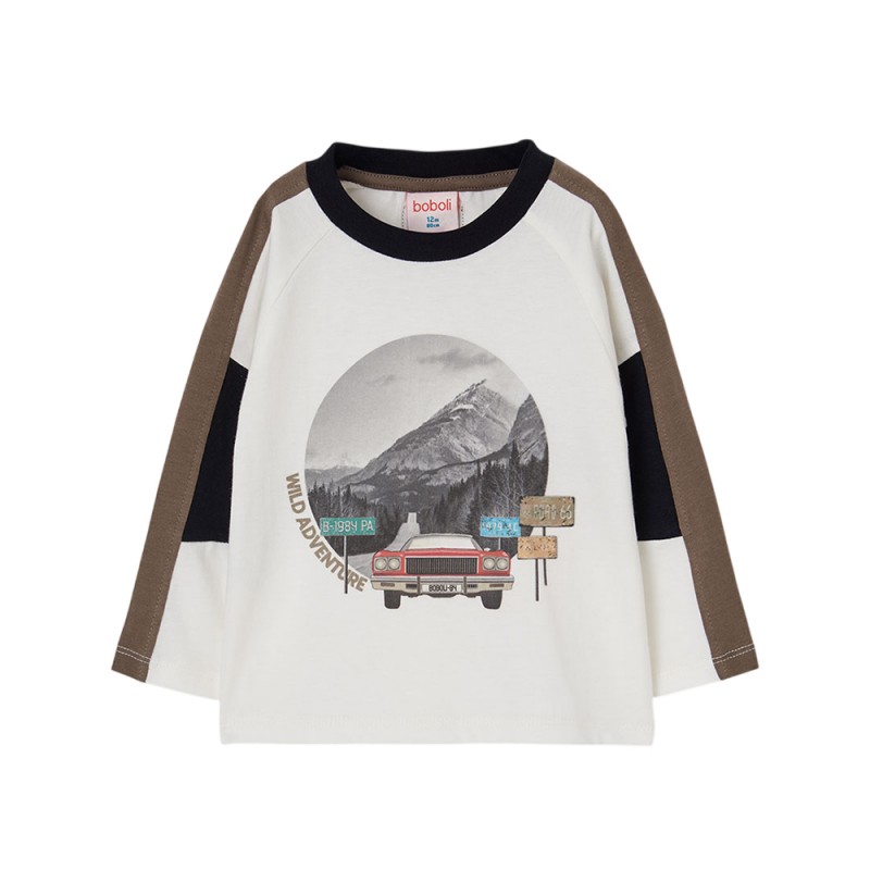 Boboli Knit t-Shirt for boy -BCI (544069 1111)