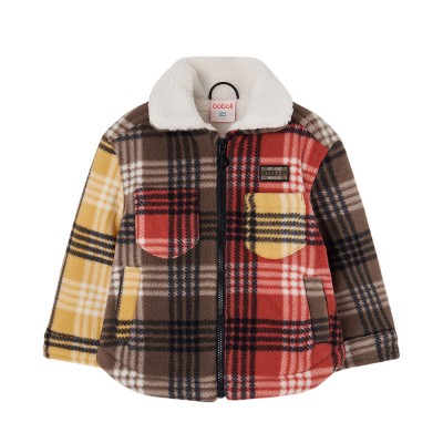 Boboli Overshirt check for boy (544137 5182)