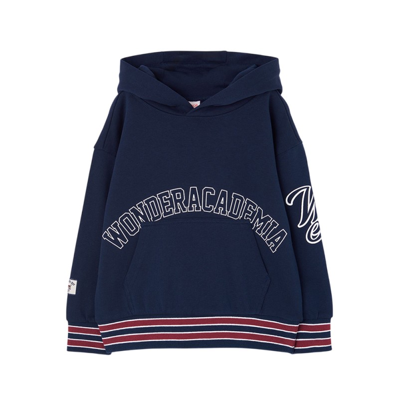 Boboli Fleece with hood sweatshirt for boy -BCI (604101 2440)